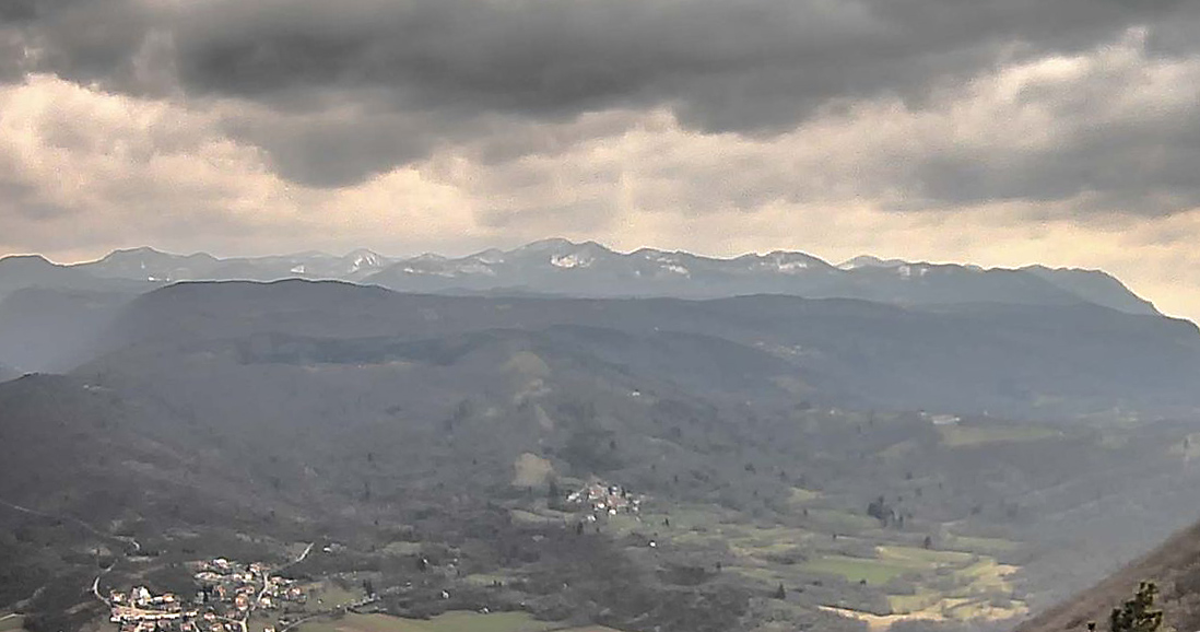 panorama dal monte Santo